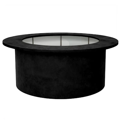 Барная стойка "Луна" 360 черный бархат