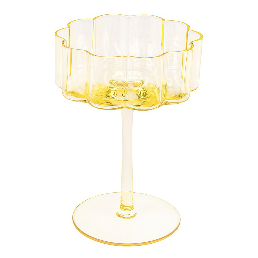 Креманка "Флорал" лимонная - Фото миниатюра 1