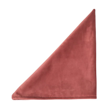 Салфетка бархатная каштановая крайола - изображение 1