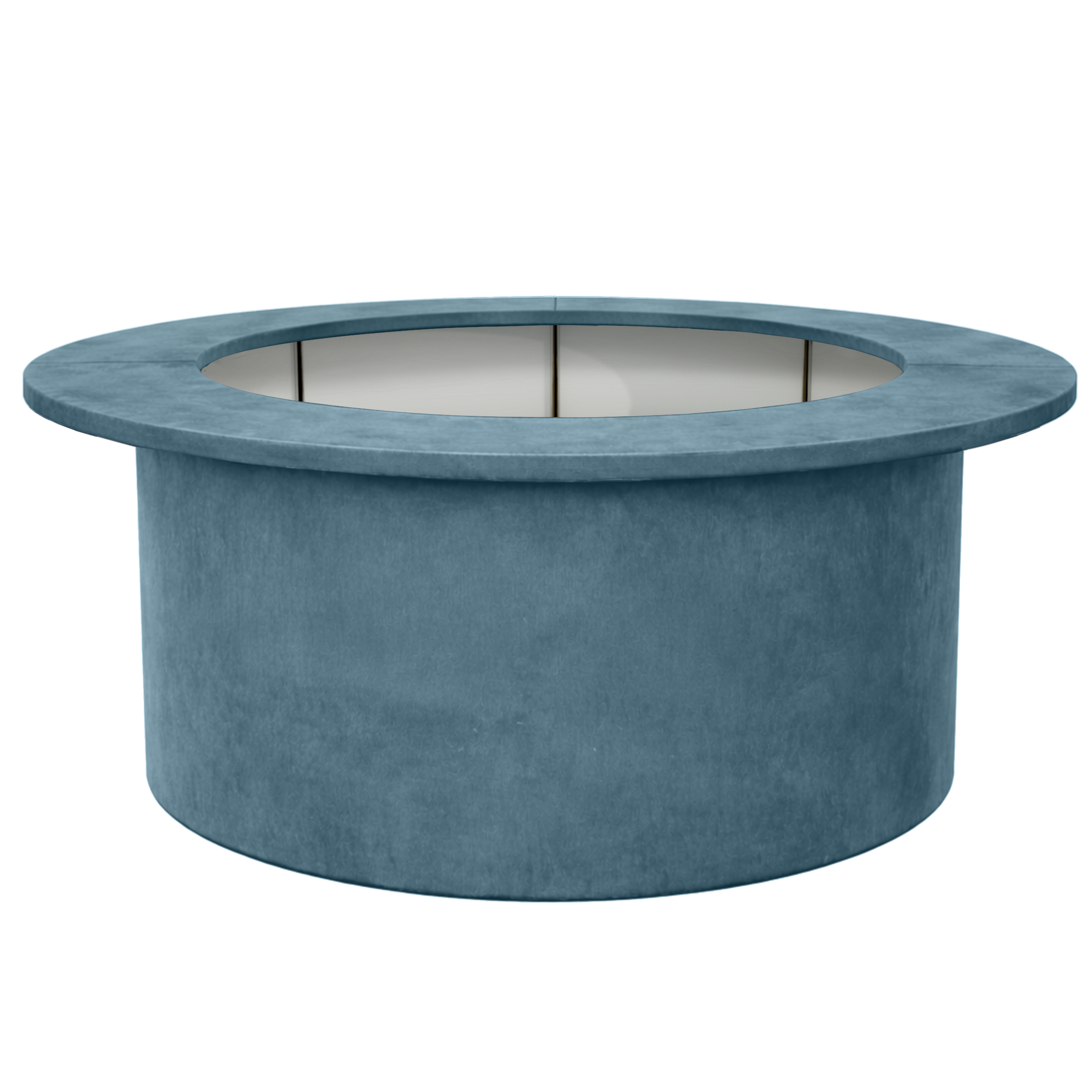 Барная стойка "Луна" 360 голубой бархат