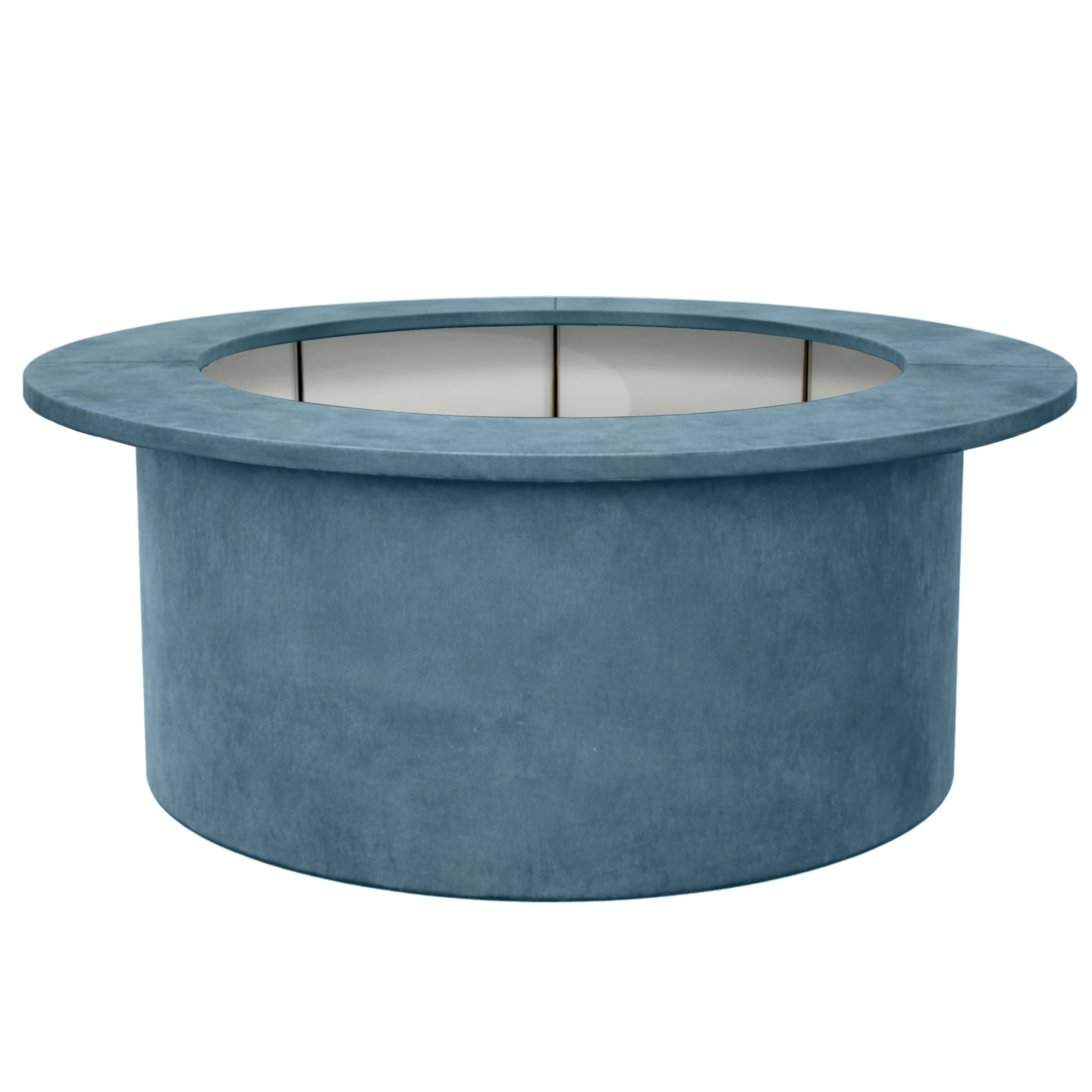 Барная стойка "Луна" 360 голубой бархат