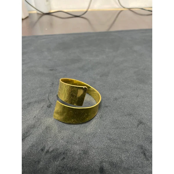 Кольцо для салфеток "Минимал" золото - Фото 6