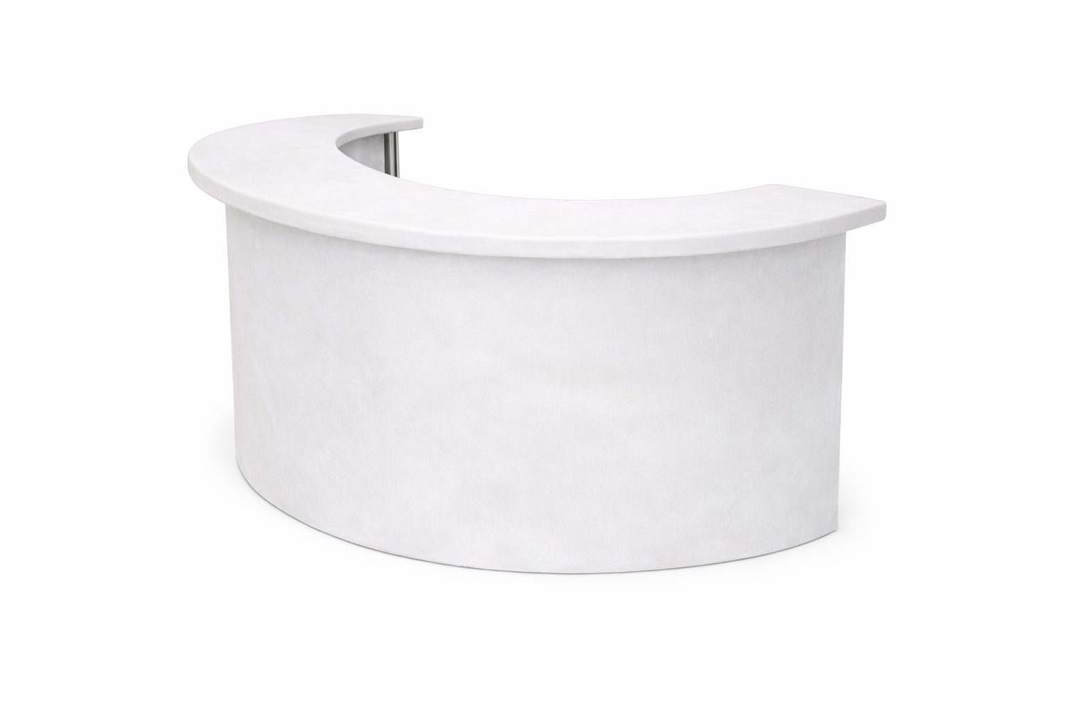 Барная стойка  "Луна" белый бархат