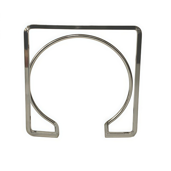 Кольцо для салфеток Шион серебро - Фото 2