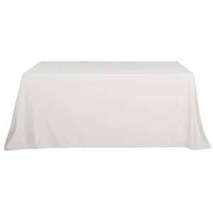 Скатерть бархат айвори прямоугольная
