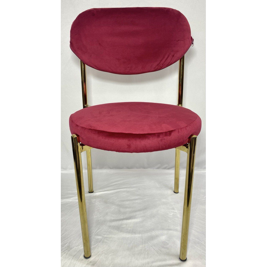 Стул Монако золото рубиновый - Фото миниатюра 2