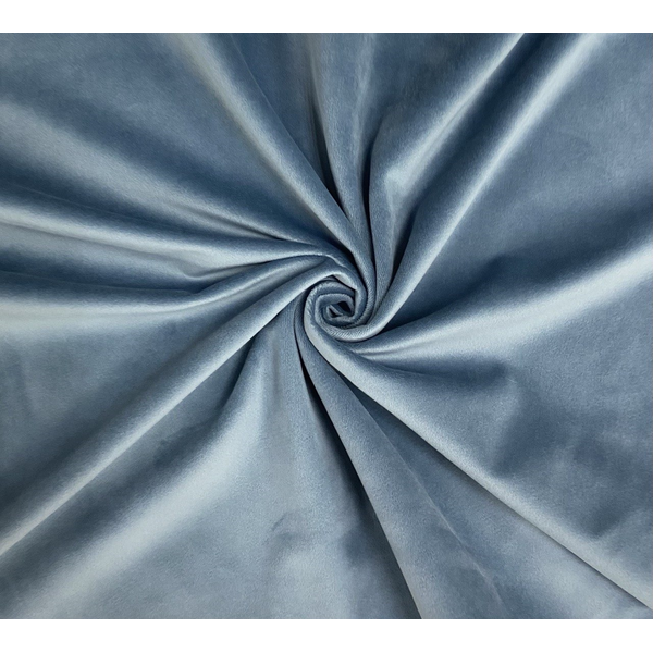 Стул барный золото, пыльно-голубой бархат - изображение 2