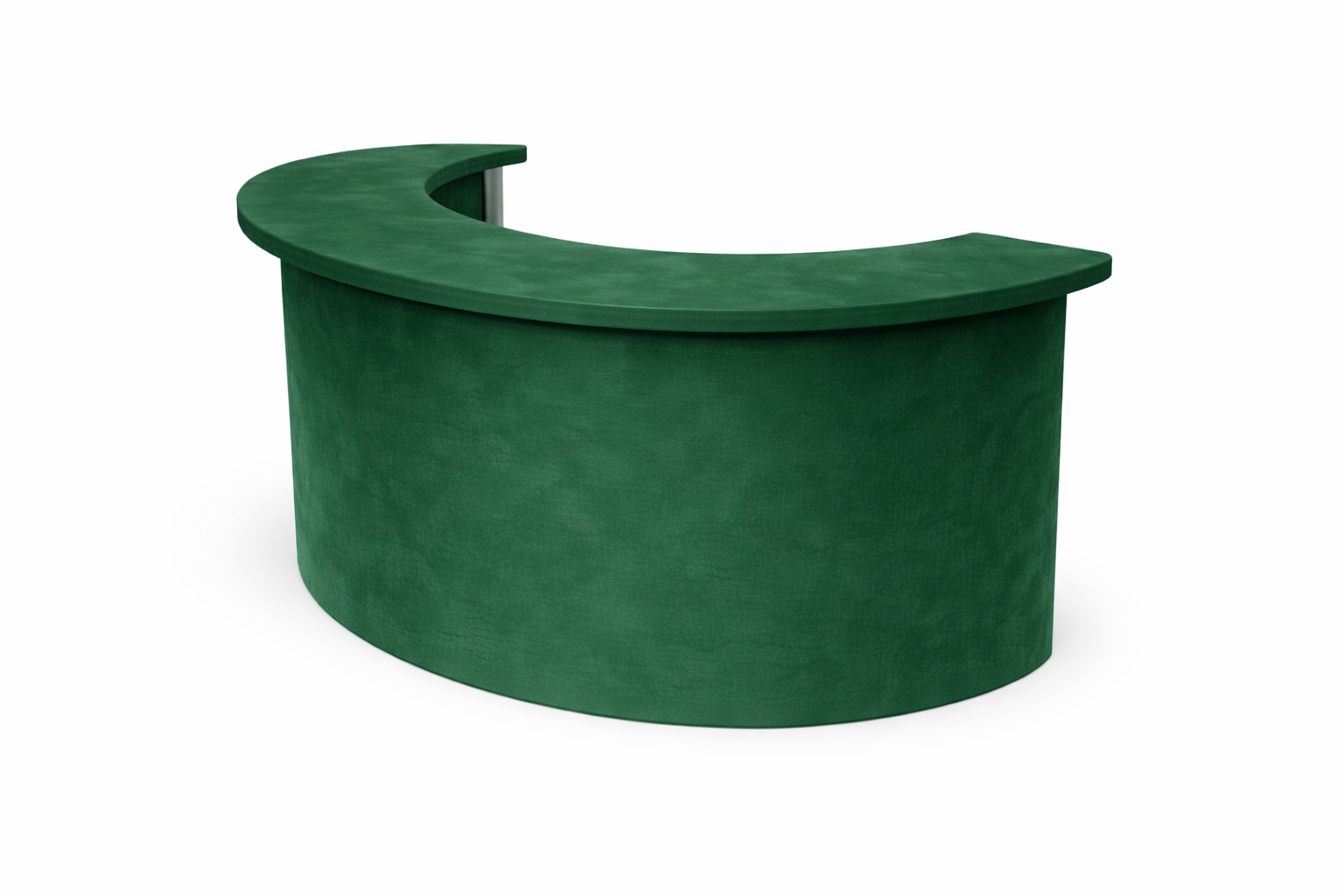 Барная стойка  "Луна"  изумрудный бархат