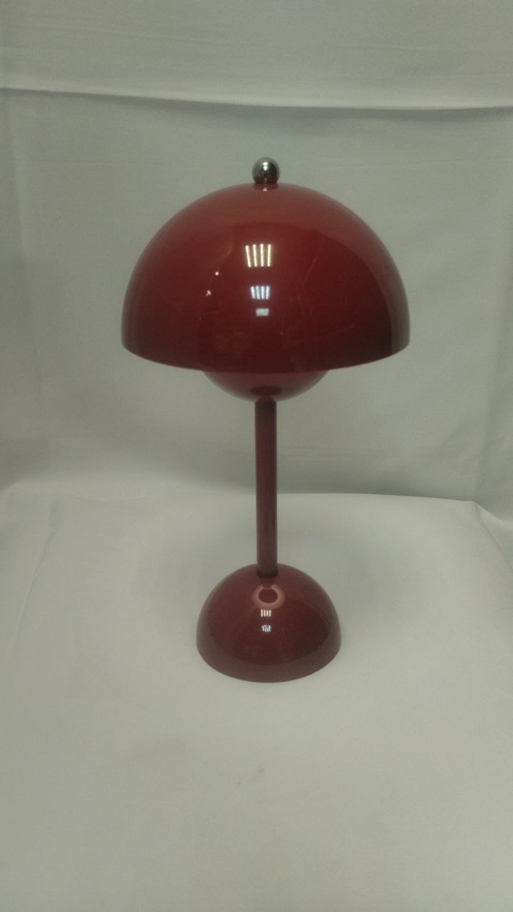 Лампа "Фликер" бордо