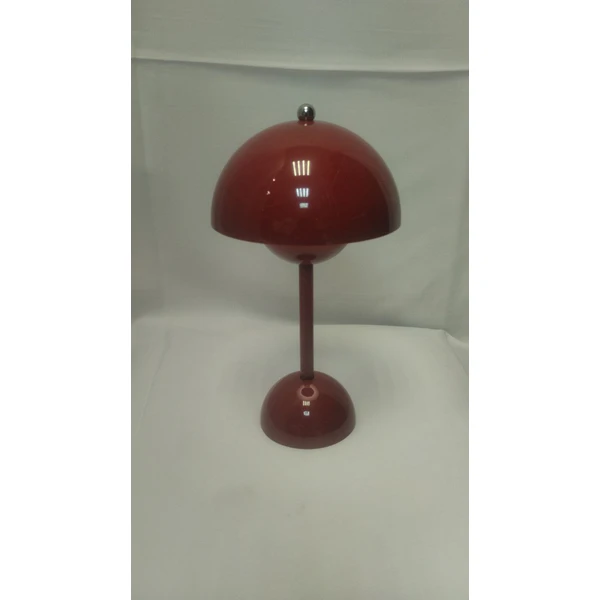 Лампа "Фликер" бордо - Фото 2