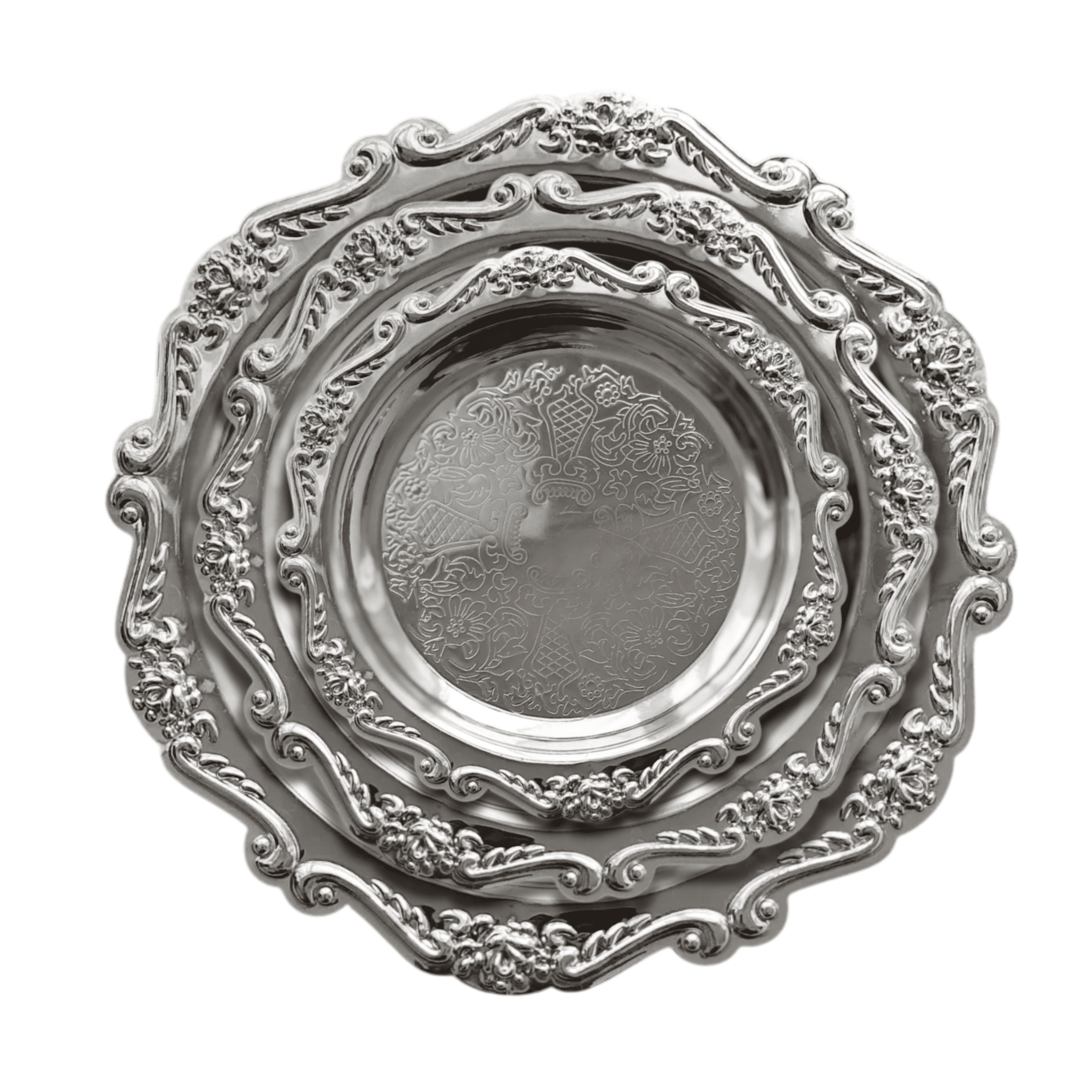 Набор винтажных блюдец