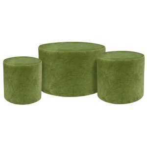 Набор пуфов цвет  Травяной