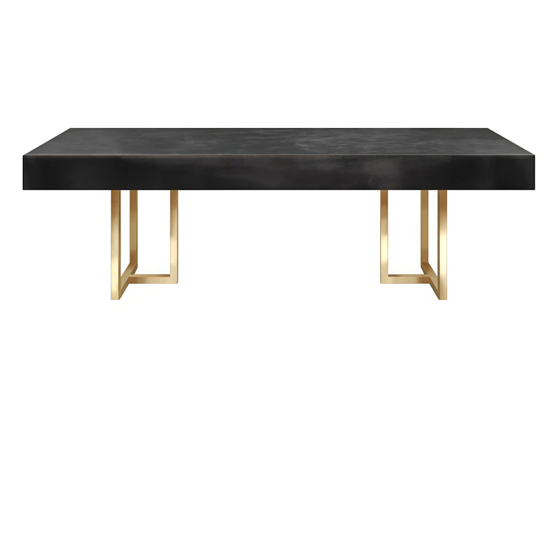 Стол "Лофт Голд" черный