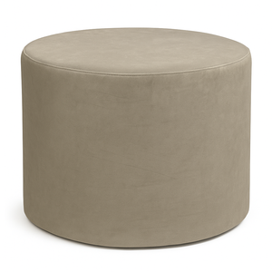 Пуф Люксор max светло-серый