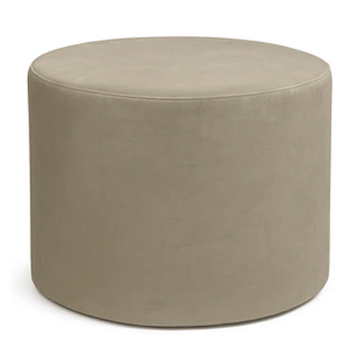 Пуф Люксор max светло-серый - изображение 1