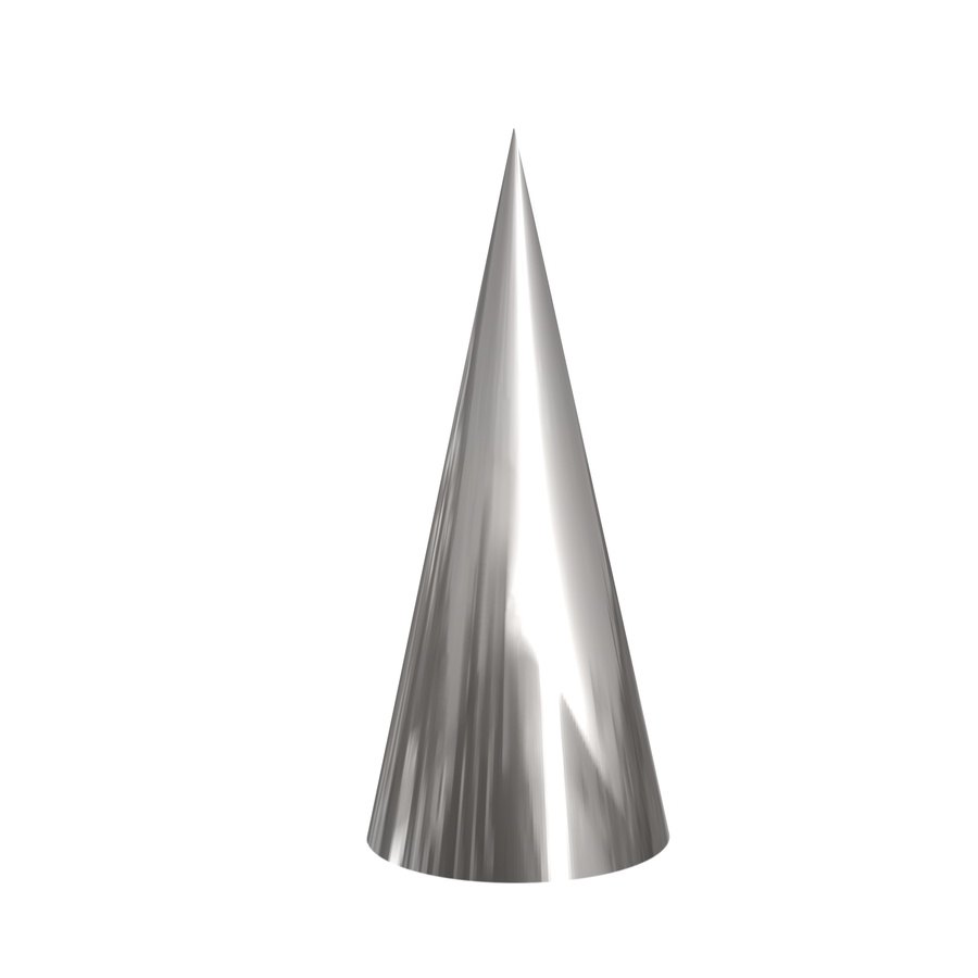 Конус металлический Серебряная Вершина - Фото миниатюра 1