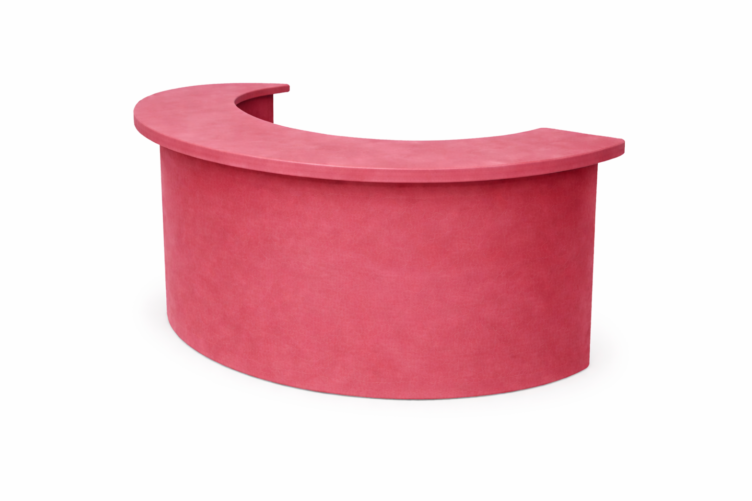 Барная стойка  "Луна" красный бархат