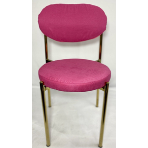 Стул Монако золото глубокий розовый - Фото 2