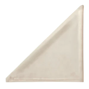 Салфетка бархатная светло-бежевая - Фото 1