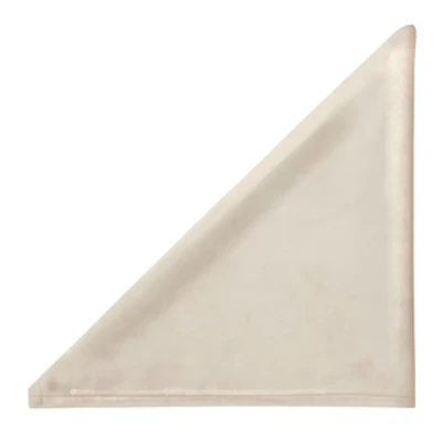 Салфетка бархатная светло-бежевая - изображение 1