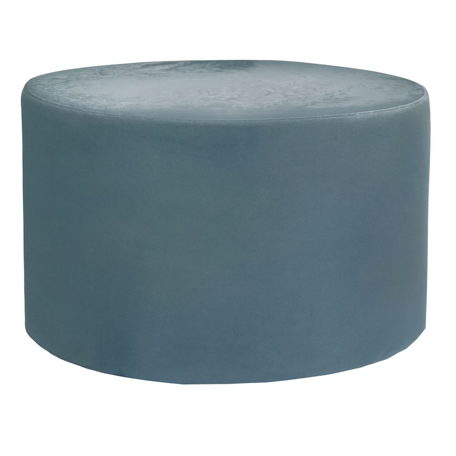 Пуф maxi  Пыльно-голубой - Фото миниатюра 1