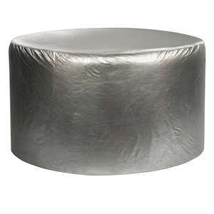 Пуф Люксор max серебряный