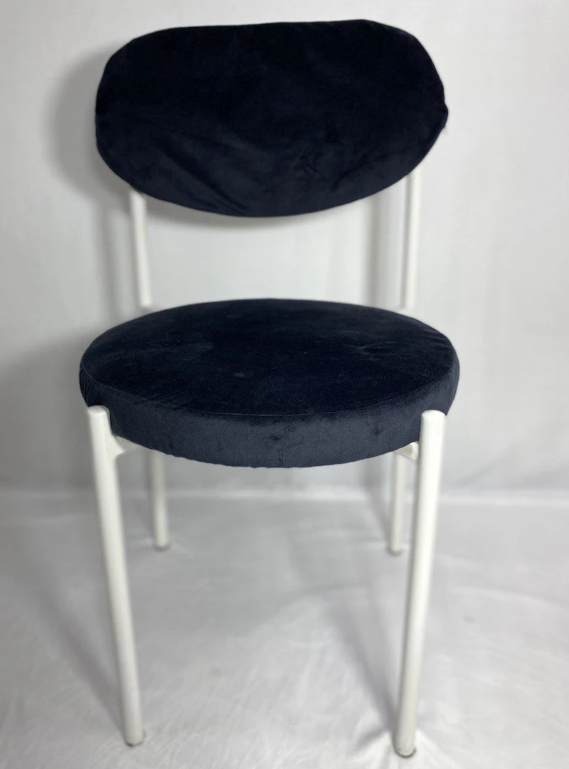 Стул Монако белый черный