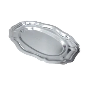 Поднос металлический Серебро" Таблери"