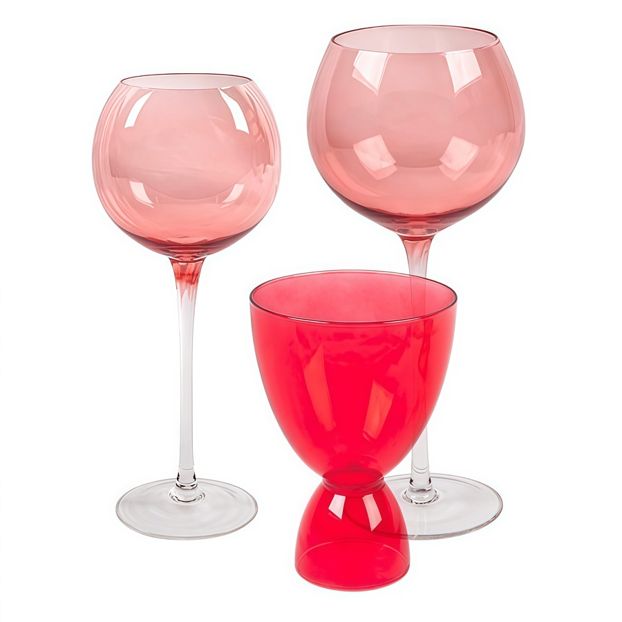 Набор бокалов "Рона & Ми Ми" пепельная роза - Фото миниатюра 1