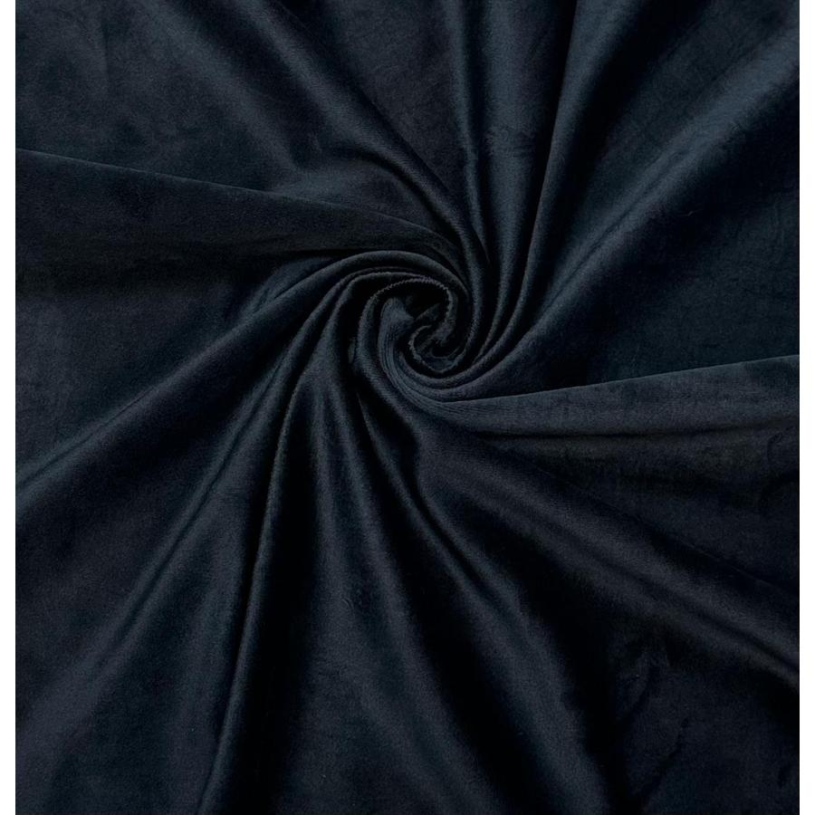 Скатерть прямоугольная XL бархат"Тотал блэк" - Фото миниатюра 3