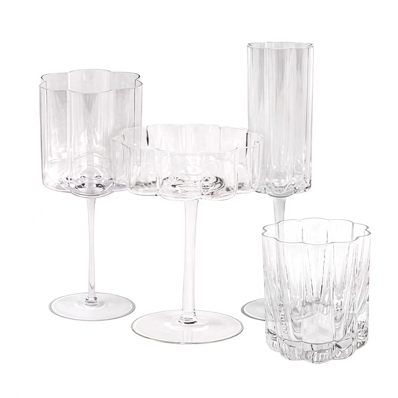 Набор бокалов "Флорал" кристалл