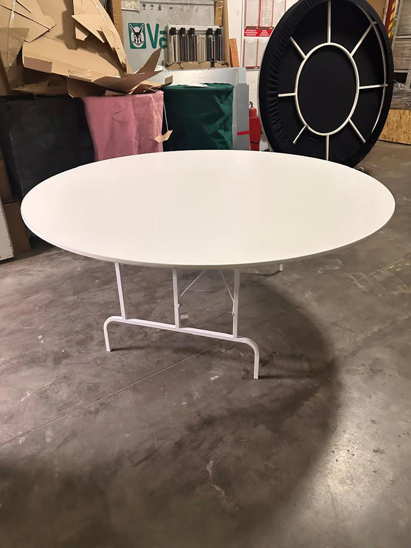 Стол круглый "Моно" 180 см под скатерть