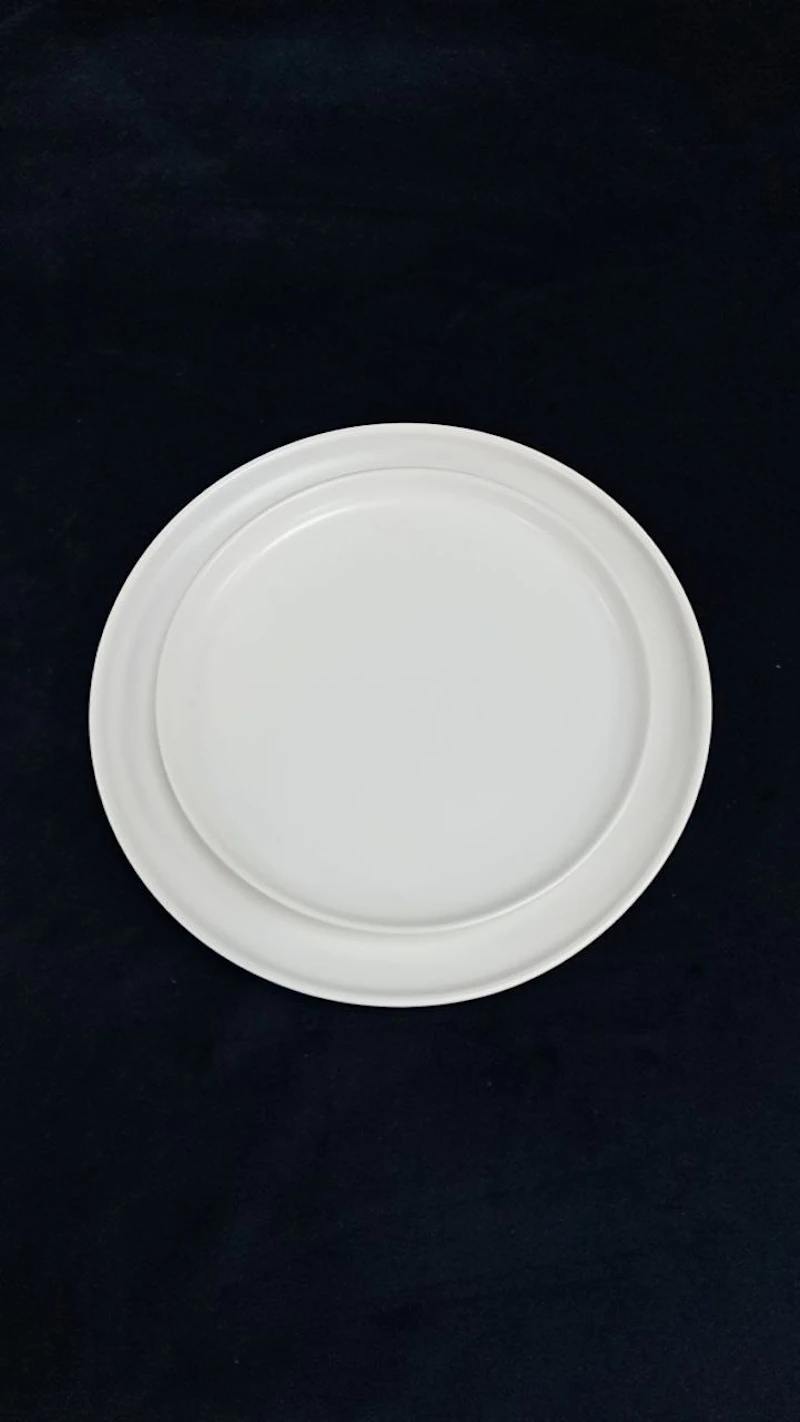 Набор тарелок "Киото" белые