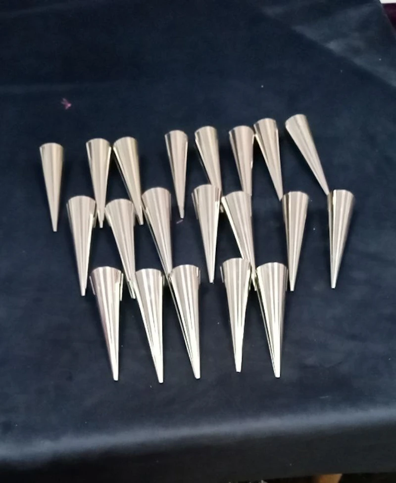 Конус металлический Серебряная Вершина