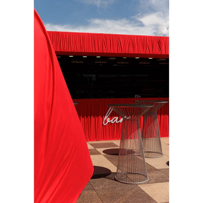 Коктейльный стол "Арфа" серебро - изображение 3