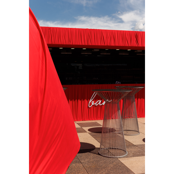 Коктейльный стол "Арфа" серебро - изображение 3