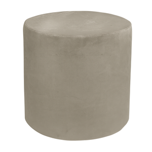 Пуф Люксор светло-серый