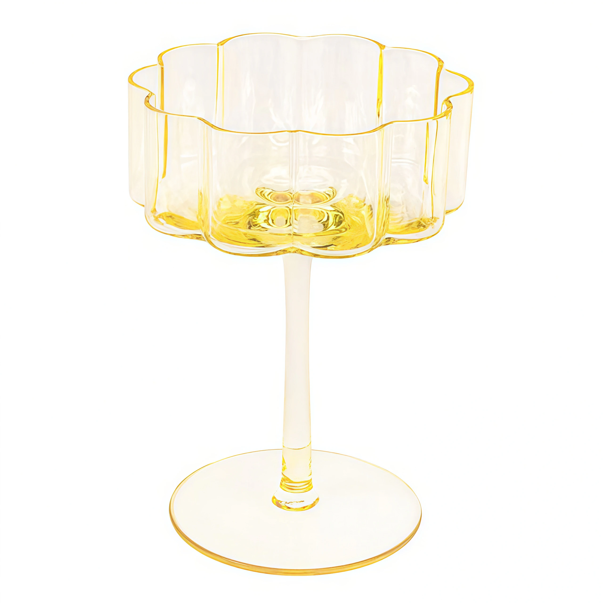 Креманка "Флорал" лимонная