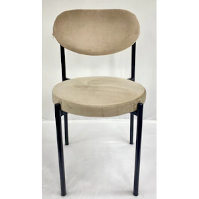 Стул Монако черный светло-бежевый - изображение 2