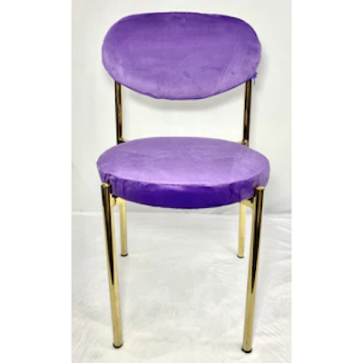 Стул Монако золото фиолетовый - изображение 2
