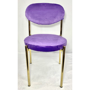 Стул Монако золото фиолетовый - Фото 2