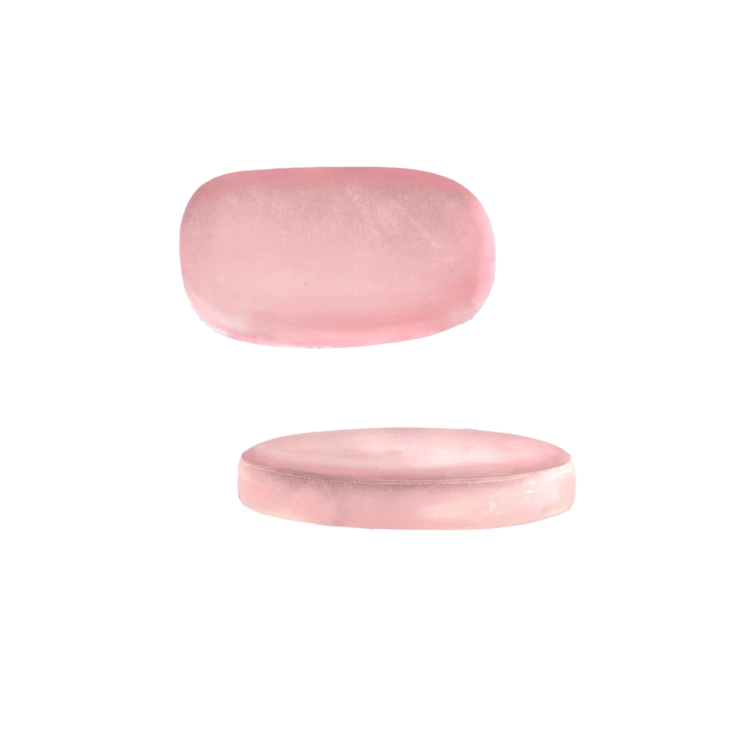 Чехол на стул Монако розовый 