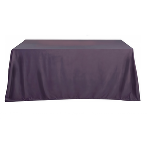 Скатерть прямоугольная бархат сливовый