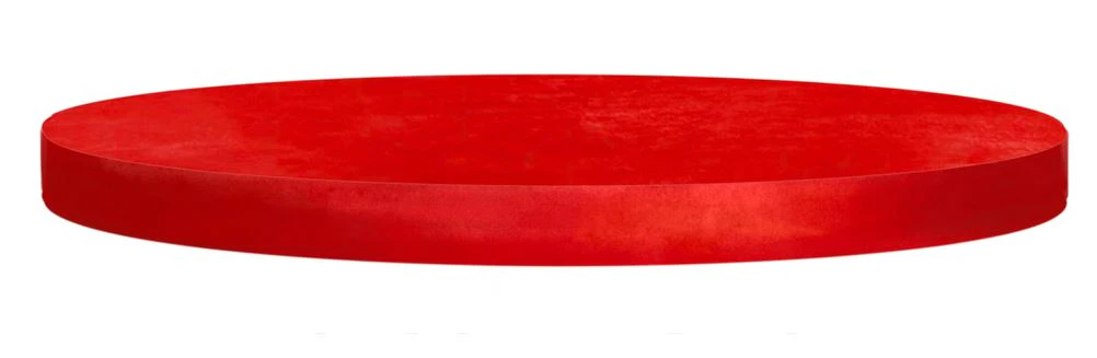Чехол на круглый стол Лофт светло-алый