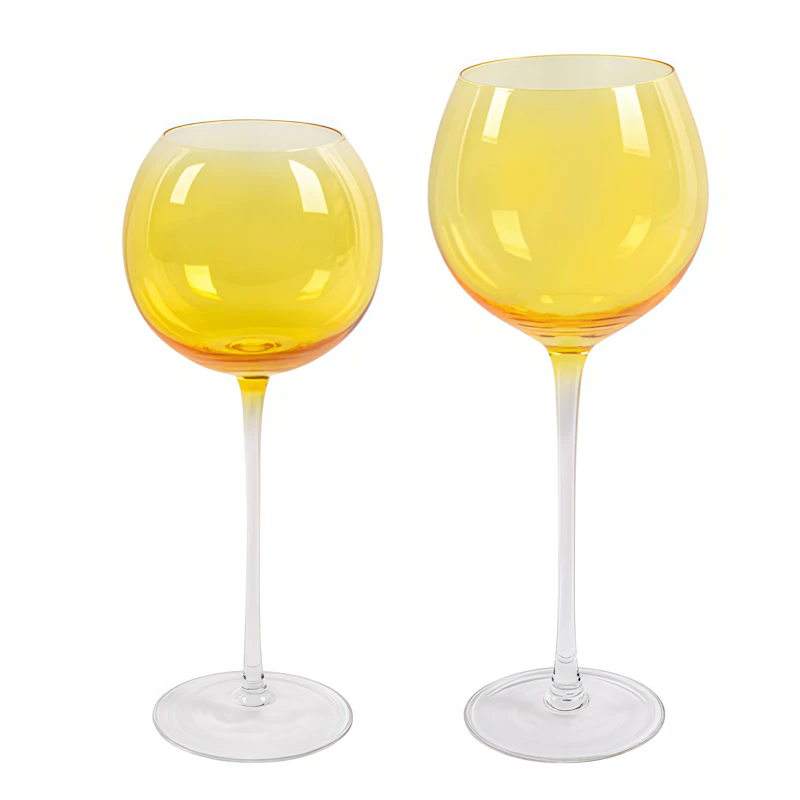 Набор бокалов "Рона" янтарный