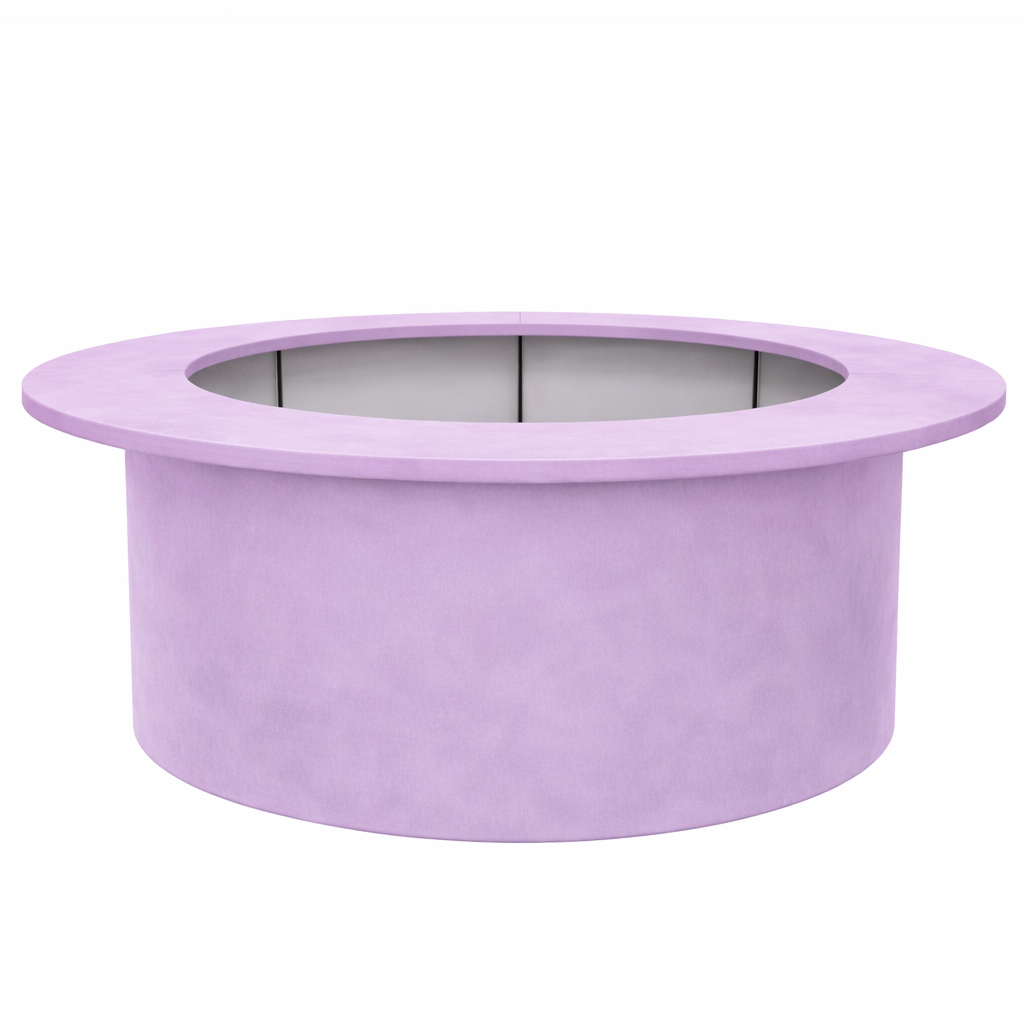 Барная стойка "Луна" 360 лавандовый бархат