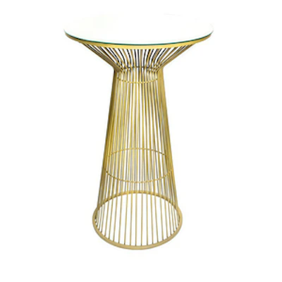 Коктейльный стол "Арфа" золотo - изображение 1