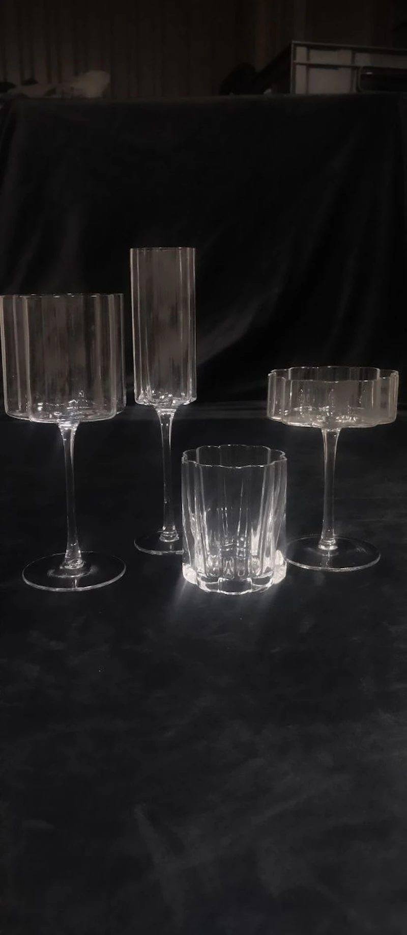 Набор бокалов "Флорал" кристалл