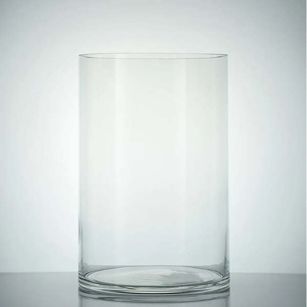 Ваза цилиндр 30 см высота, 20 см диаметр