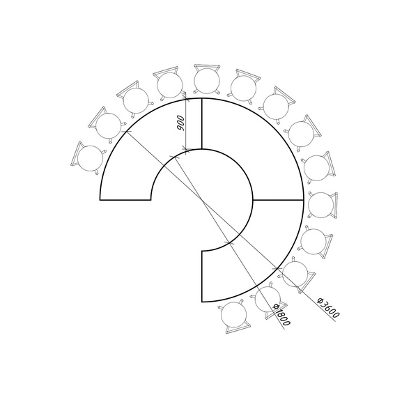 Стол "Орбит" под скатерть - изображение 3